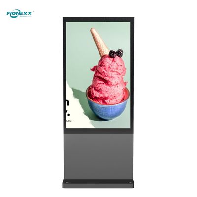 좋은 가격 55 인치 외관 디지털 토템 사용자 정의 컬러 AD 보드 팬리스 온라인으로