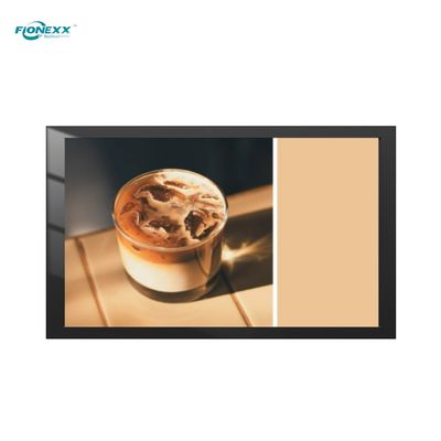 좋은 가격 65인치 블랙 AD 보드 야외 팬 없는 벽에 장착 된 디지털 사이니지 온라인으로