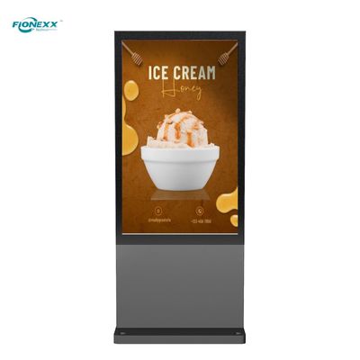 좋은 가격 팬 없는 AD 보드 외관 디지털 토템 86' 디지털 사이니지 알루미늄 프로필 온라인으로