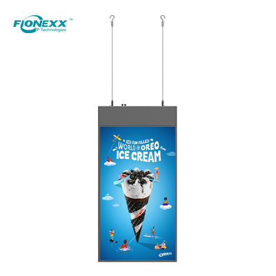 좋은 가격 49인치 힐링 디지털 사이니지 스크린 듀얼 사이드 700nits 소매 디자인 온라인으로