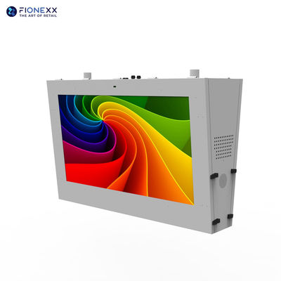 좋은 가격 55인치 듀얼 사이드 서핑 버스 정류장 디지털 사이니지 IP55 외관 디스플레이 온라인으로