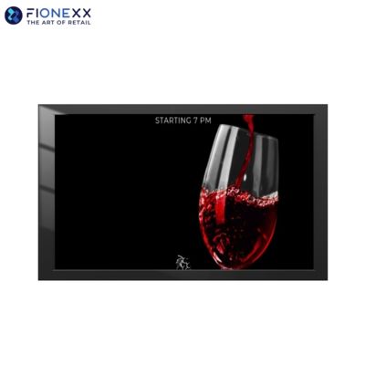 좋은 가격 55인치 블랙 AD 보드 야외 팬 없는 벽에 장착 된 디지털 사이니지 온라인으로
