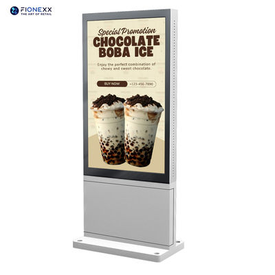 좋은 가격 내구성 75 인치 외관 디지털 토템 은 껍질 부드러운 외관 온라인으로