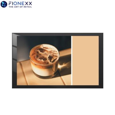 좋은 가격 65인치 블랙 AD 보드 야외 팬 없는 벽에 장착 된 디지털 사이니지 온라인으로