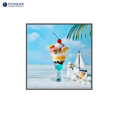 좋은 가격 22인치 500니트 슬림 사각형 LCD 화면 벽에 장착 된 디지털 사이니지 온라인으로