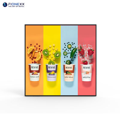 좋은 가격 33.2인치 사각형 LCD 화면 500Nits 벽에 장착 된 디지털 사이니지 온라인으로