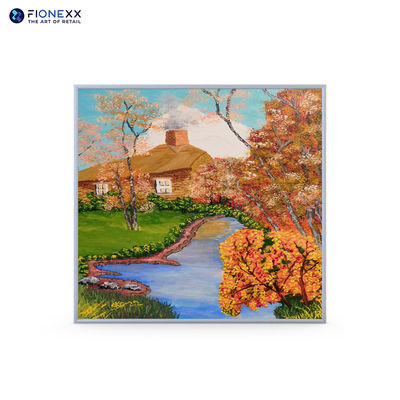 좋은 가격 고 콘트라스트 29.5인치 사각형 LCD 디스플레이 벽에 장착 된 디지털 사이니지 온라인으로