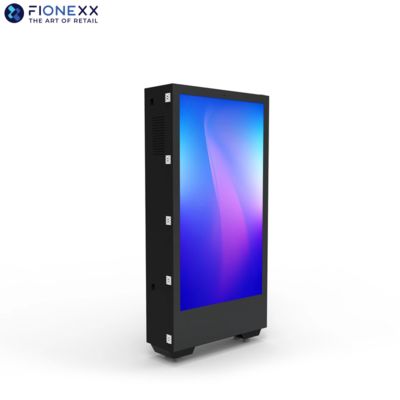 좋은 가격 방수 버스 정류장 디지털 사이니지 듀얼 75인치 듀얼 사이드 온라인으로