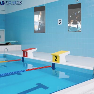 좋은 가격 49인치 힐링 디지털 사이니지 스크린 듀얼 사이드 700nits 소매 디자인 온라인으로