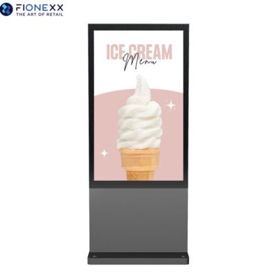 좋은 가격 스트리트 사이드 800-2500nits 아웃도어 디지털 토템 75 인치 회색 AD 보드 온라인으로