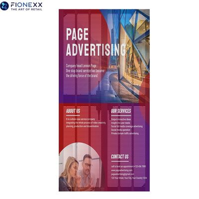 좋은 가격 LED 투명 디스플레이 P5.9 P6.9 P10.4 GOB 플렉시블 맞춤형 초경량 6.9KG 우수한 방열 IP65 방수 디자인 탄소 ﬁ버 프레임 16비트 하드웨어 레벨 그레이스케일 온라인으로