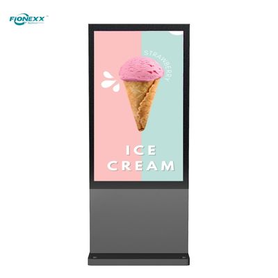 좋은 가격 65' 디지털 사이니지 디스플레이 디지털 토템 디스플레이 3840*2160 바닥에 장착 온라인으로