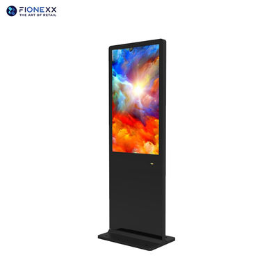 43인치 울트라 얇은 디지털 사이니지 바닥 서 있는 LCD 디지털 사이니지 AC110~240V