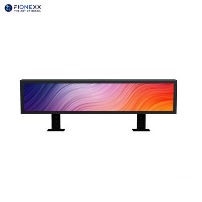 듀얼 사이드 헤더 화면 사이니지 LCD 디스플레이 57.4인치 상업용