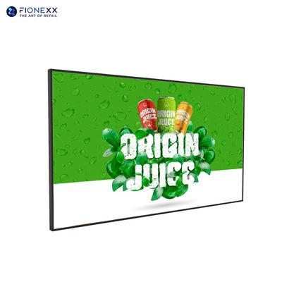 QLED 4K 65 인치 LCD 디스플레이 벽 장착 LCD 패널 700nits 밝기