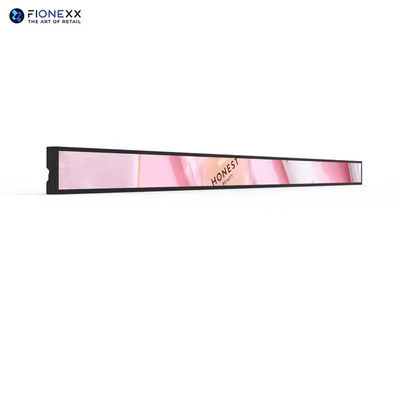 높은 밝기 셸프 스트레칭 바 LCD 디스플레이 LCD 광고 화면을위한 고 해상도 47.1 인치