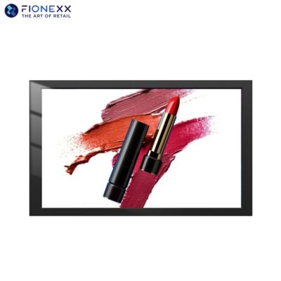 좋은 가격 65인치 블랙 AD 보드 야외 팬 없는 벽에 장착 된 디지털 사이니지 온라인으로