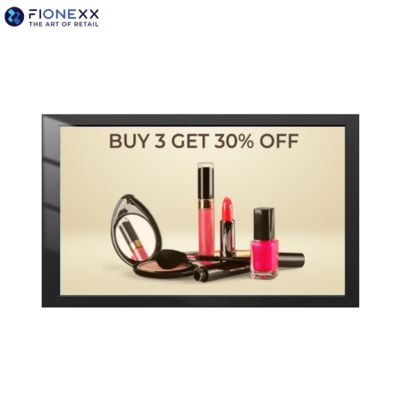 좋은 가격 32인치 블랙 AD 보드 야외 팬 없는 벽에 장착 된 디지털 사이니지 온라인으로