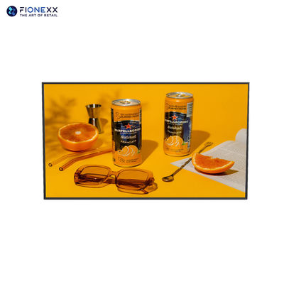 좋은 가격 벽에 장착 된 디지털 광고 디스플레이 55 인치 용량 터치 스크린 온라인으로