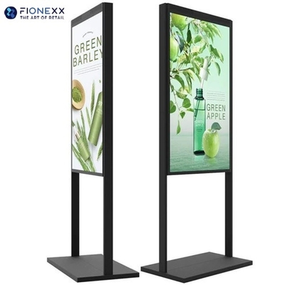 좋은 가격 슈퍼마켓 매장 레스토랑 2K 4K LCD 창 광고 화면 32 인치 높은 밝기 온라인으로