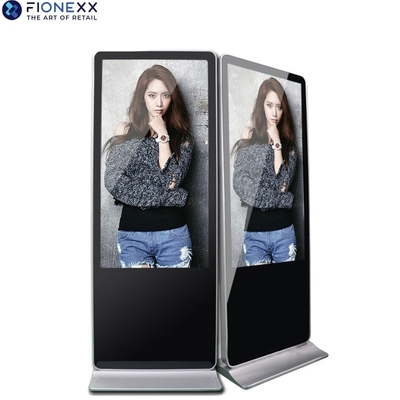LCD 광고 디스플레이 디지털 사이니지 스마트 키오스크 수직 토템 6ms 응답 시간 및 350nits 350nits 밝기