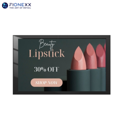 55인치 블랙 안드로이드 외관 팬리스 벽에 장착 된 디지털 사이니지