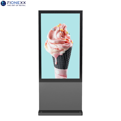 좋은 가격 RoHS 바닥 서있는 디지털 사이니지 디스플레이 야외 LCD 광고 플레이어 100-240V 온라인으로