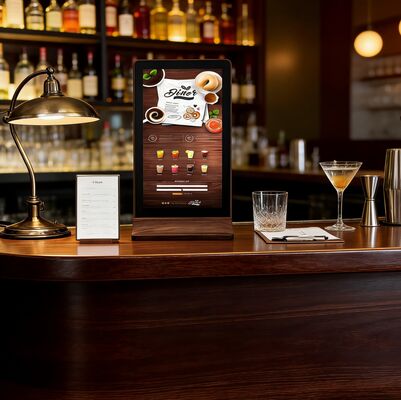 좋은 가격 무선 및 휴대용으로 식탁 위에서 더욱 유연하게 사용할 수 있는 11.6인치 사이니지 LCD 디스플레이 온라인으로