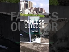 55인치 2500Nits 팬 없는 야외 토템 사이니지 LCD 디스플레이