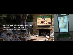 모든 금속 가구 야외 TV