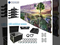 회사의 LED 아웃도어 장면 사례 발표