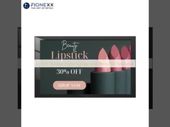 3840x2160 해상도로 55 인치 외관 디지털 사이니지